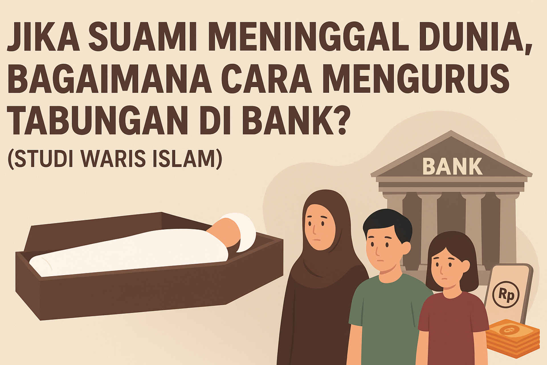 Jika Suami Meninggal Dunia, Bagaimana Cara Mengurus Tabungan di Bank?