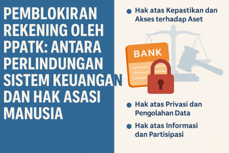 Pemblokiran Rekening oleh PPATK: Antara Perlindungan Sistem Keuangan dan Hak Asasi Manusia